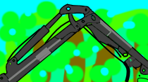 Picture 1: Fatigue loaded structure.
